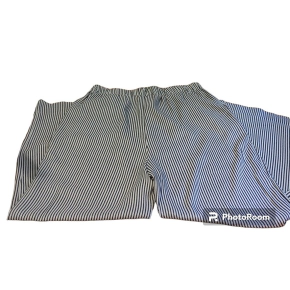 Linea Domani Ladies Striped Pants Size Lg Very Soft - Picture 6 of 9